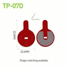 2 Pairs (4 Pcs) MTB Bicycle Hydraulic Disc Brake Pads For SHIMANO SRAM AVID HAYES Cycling Bike Part Semi-Metalli Disc Brake Pads