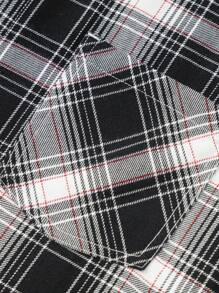 Balabala 兒童格子鈕釦襯衫，多功能春季風格