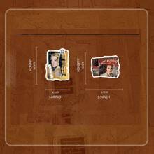 WB 50PCS Harry Potter Officially Licensed Hogwarts School Of Witchcraft Movie Characters Stickers Harry Potter Hermione Voldemort Waterproof Material For Laptop Water Bottles Luggage Bike Stickers Holiday Birthday Gifts - DS01-01-0002 - View 4