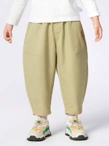 Balabala Vintage taps toelopende broek voor jongens, retro lentestijl