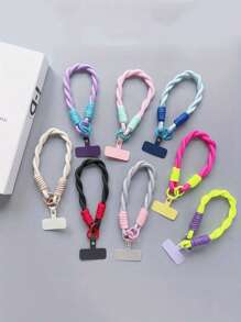 Pulsera-cordón anti-pérdida, correa de teléfono de color caramelo, regalo de cordón de teléfono para madres, familia, amigos, cumpleaños, fiestas, adorno de teléfono, cadena de teléfono - Multicolor - Ver 13