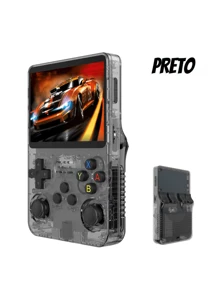 R36S Portable Console + 15,000 Games Video Game 64g Linux 3.5 Inch IPS Screen - màu đen - Xem 5