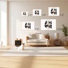 1 Pc Personalized Custom Canvas Prints: Photo On Canvas Transform Your Photos Into Stunning Framed Wall Art Digitally Printed Photo To Canvas Gifts Birthday Graduation - MultiWarna - View 5