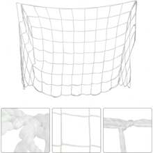 Red para Portería de Fútbol, ​​Malla de metatarso de Fútbol de Polietileno Redes de Repuesto de Poste de Entrenamiento Deportivo de emparejamiento Deportivo 1.2x0.8m - 1 - Ver 4
