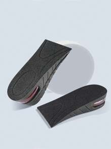 QKC 1 Pair PVC Soft & Comfortable Invisible Height Increasing Air Cushion Insoles - Heightening Half Pad - View 5