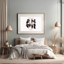 1 Pc Personalized Custom Canvas Prints: Photo On Canvas Transform Your Photos Into Stunning Framed Wall Art Digitally Printed Photo To Canvas Gifts Birthday Graduation - MultiWarna - View 4