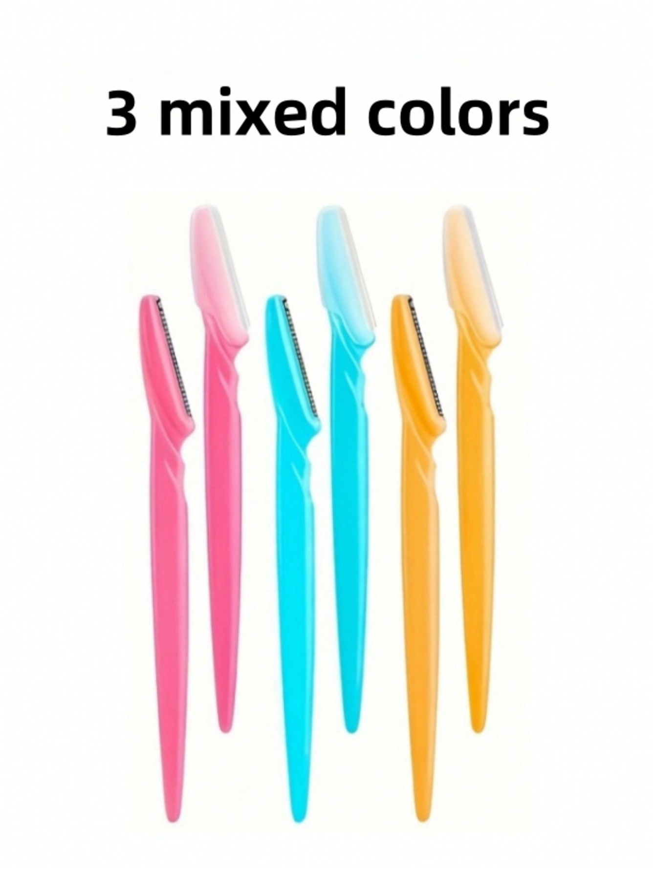 طقم 30 قطعة مقصات حواجب من الفولاذ المقاوم للصدأ م...