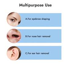 WAXKISS WAXKISS Mini Portable Nose And Ear Wax Heater Kit With 50g Hard Wax Beans And Post-Wax Wipes, Compact And Travel-Friendly, Professional Hair Removal Solution For Men And Women