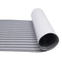 YUNRUX Alfombrilla de espuma EVA para suelo marino para barcos, cubierta de teca sintética, almohadilla de hoja para yate y coche, 90x240cm