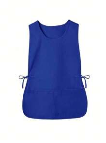 1/2pcs Unisex Apron With Two Pockets, Home Cleaning Sleeveless Apron,Kitchen,Bathroom,Home,Household Supplies - Multicolor - View 6