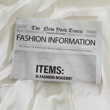 Ins Style English Newspaper,Photography Props,Photo Props,Decorative Ornaments,Fashion Clothing Home Decor,Food Photography Background Props, Flower Wrapping Paper Atmosphere Decoration,