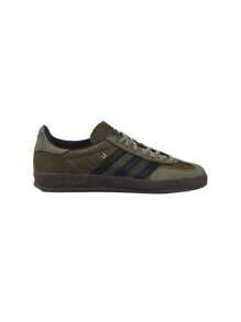 Adidas Gazelle Indoor Men's Sneakers Focus Olive / Core Black / Gum IH4772 - Focus Olive / Core Black / Gum - View 1