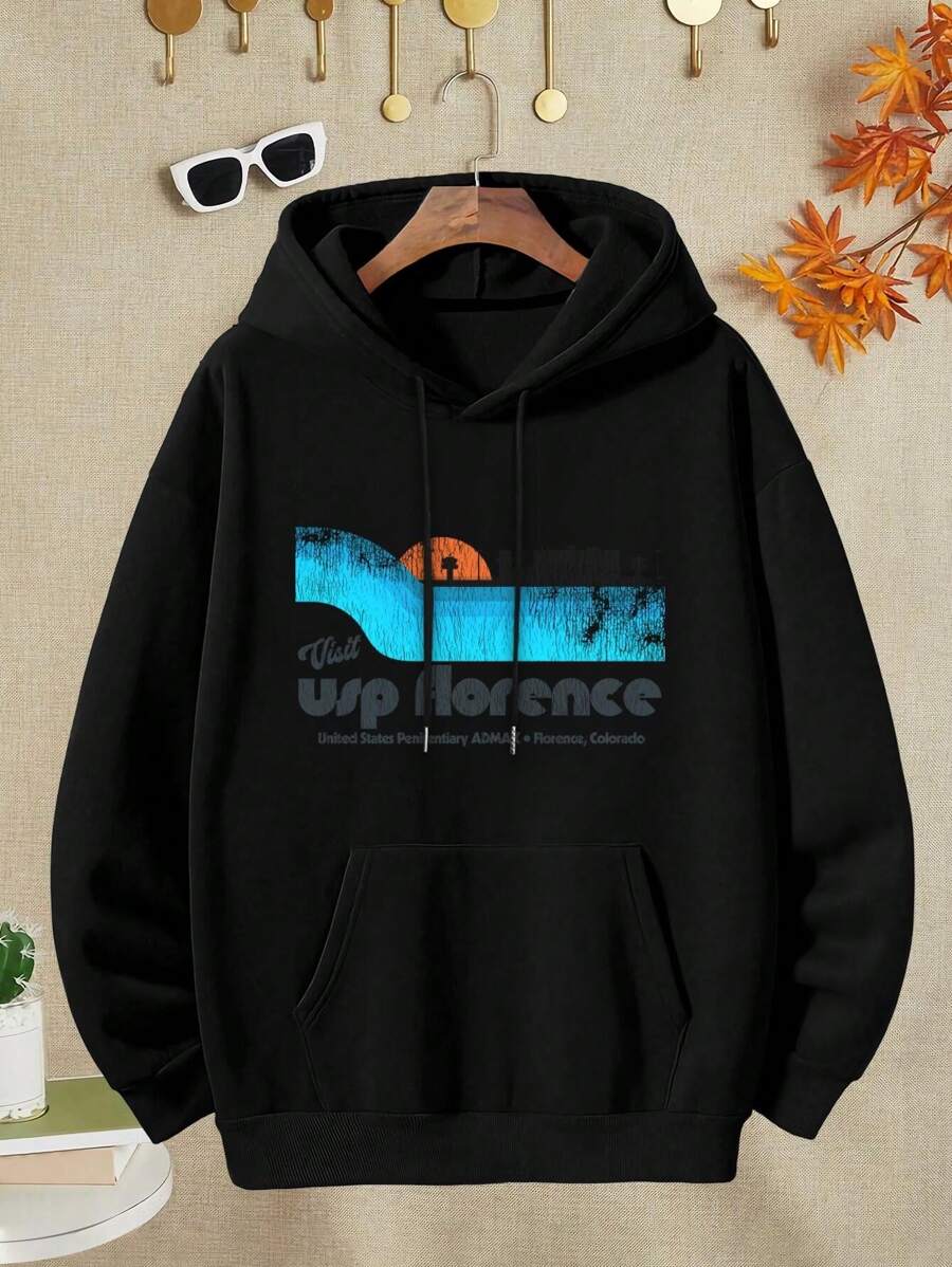 Florence ADMAX Prison Souvenir T-Shirt Sweatshirt For Women Retro Tourist Apparel - Black - View 1
