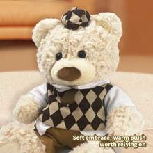 Miniso Gifford Bear Academy - Plush Toys With Academic Style(1 PC) - Multicolor - View 4