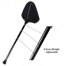 1PCS Portable Folding Stool Tripod Chair Travel Fishing Camping Collapsible Seat - 1 - Xem 4
