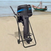 HYYKJ-US Outboard Boat Motor Cart, Outboard Boat Engine Carrier, Multi Purposed Engine Stand - 1 - View 3
