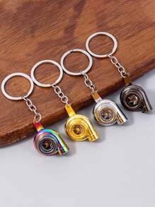 1/4 涡轮增压器钥匙扣，汽车零件，模型钥匙扣，涡轮增压器形状钥匙扣，创意涡轮增压器钥匙扣，金属钥匙扣，汽车零件旋转涡轮增压器钥匙扣，钥匙圈，包饰，可用于悬挂背包、相机、带肩带的书包、带文件袋、汽车配件包。 - 彩色 - 查看 2