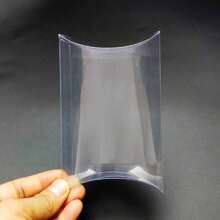50 Pillowcases Gift Box Transparent Candy Box Transparent Party PVC Candy Packaging Wedding Preference Chocolate Box Dessert Bag - Variant1 - View 4