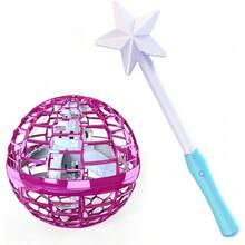 Cosmic Fly Ball 2025 Flying Orb Ball With Lights,UFO Hand Operated Mini Drone For Kid,Galactic  Boomerang Hover Balls,Christmas Birthday Gifts Toy For 6 7 8 9 10+ Year Old Boy Girl Teens