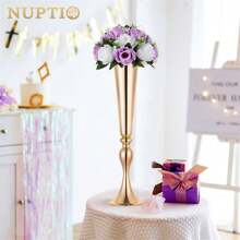 2Pcs Artificial Flower Bouquets Silk Flowers Fake Rose Flowers Floral Arrangements For Wedding Party Home Decor