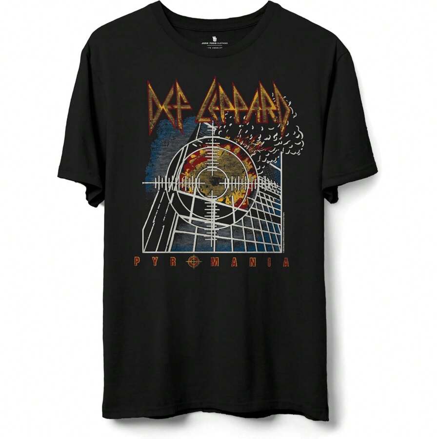 Rock Band Music Tee - Black - View 1
