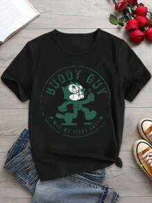 Lovers T-Shirts My First Love Couples Tees For Women