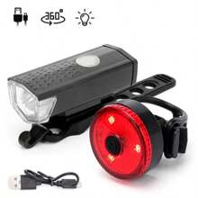 Led Lamps Bicycle Taillight Colorful Light Changing Bike Outdoor Riding Flashing Light Warning Cycling Safety Lights Flashlight - Round Bicycle Light - View 5