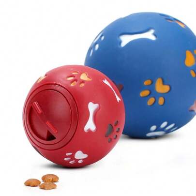 Pet Chew Toy Plastic Treat Dispenser Ball Small Medium Large Dog Play Interactive Leakage Food Balls Toy Puppy Training Balls Dog Leakage Ball Dog Smart Toy Tumbler Dog Food Training Intelligence Cat Pet Snack Leakage Device Relieves Bore