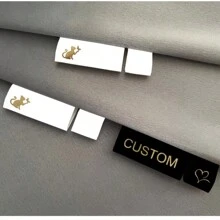 50-200 etiquetas de ropa personalizadas lavables, etiquetas de tela blancas con diseño multicolor para ropa de hombre y mujer, bordadas a mano de forma exquisita para ropa, bolsos, vestidos, camisetas, sombreros, bufandas, uniformes escolares, sábanas, sombreros, calcetines, mochilas escolares, etc.