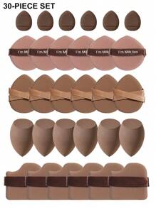 5/10/20/30/40/50/60/80/100PCS Makeup Tools Set Including:10PCS Makeup Sponges For Liquid Makeup+10PCS Mini Makeup Sponges For Liquid Makeup+10PCS Triangle Powder Puffs For Loose Powder And Makeup Setting+10PCS Air Cushion Powder Puffs For Facial Makeup+10PCS Mini Air Cushion Powder Puffs For Facial Concealer Makeup,Makeup,Cheap,Room Decor,Vanity,Travel,Bedroom,Makeup Accessories,Puff,Makeup Blender,Powder Puff,Makeup Sponge,Cheap,Stocking Stuffers,Makeup,Makeup Tools,Cheap Stuff,Gifts,Gifts For Women,Christmas Gifts - 彩色 - 查看 19