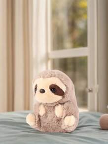 14 厘米/5.5 英寸仿真树懒毛绒玩具卡哇伊填充动物树懒玩偶玩具柔软毛绒玩具可爱树懒婴儿毛绒玩具适合青少年儿童生日礼物圣诞装饰情人节礼物新年家居装饰派对用品家居装饰万圣节装饰动物玩具、Squish Mellows、泰迪熊、圣诞节、毛绒玩具、玩偶、儿童泰迪熊、万圣节毛绒玩具