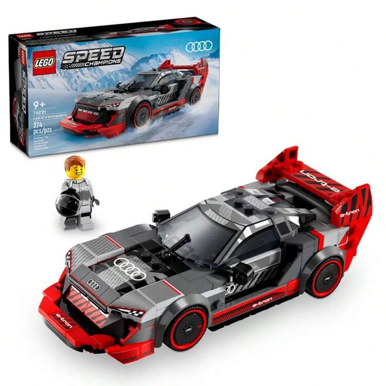LEGO 76921奧迪S1 E-Tron Quattro賽車積木玩具 - 彩色 - 查看 1