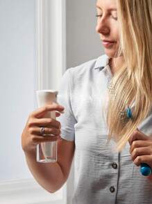 2 包连续喷雾瓶 - 超细雾喷雾器 | 头发喷雾瓶 | 头发喷雾瓶，适用于发型设计、清洁、沙龙 - 2 包 6.8 盎司 / 200 毫升 - 彩色 - 查看 3