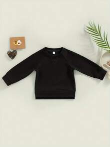 Young Girls Sweatshirts - 黑色 - 查看 3
