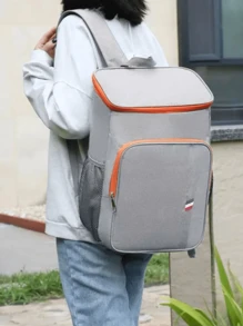 Thermal Cooler Backpack Capacity 23L Waterproof Portable Picnic Hot Cold
