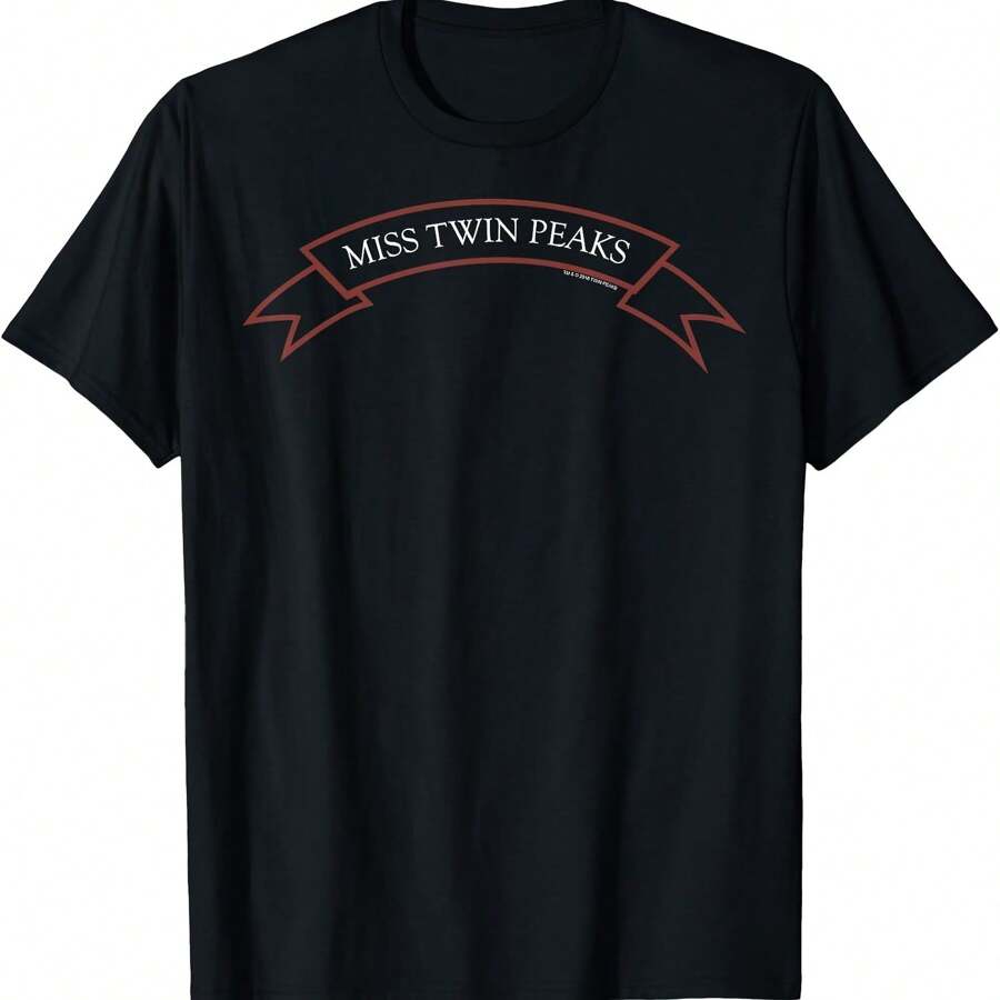 Twin Peaks Miss TP Pageant Ribbon Event Sign Graphic T-Shirt T-Shirt