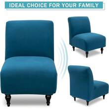 Dining Chairs - Azul pavo real - View 6