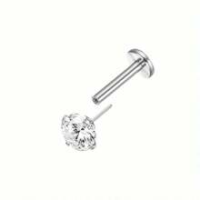 ORAZIO ORAZIO 1-8 Piezas Pendientes Helix de 16G para Mujeres, Aros para el Labio sin Rosca de Inserción, Aros para Tragus, Medusa, Concha, Monroe, Piercing y Joyería