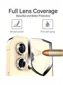 一套金色相机镜头保护膜，采用钢化玻璃材质，防刮擦、防摔，超高清无损摄影，还原真实色彩。兼容 17 Pro Max/17 Pro/17 Air/17/16 Pro Max/16 Pro/16 Plus/16/15 Pro Max/15 Pro/15 Plus/15/14/13/12 及其他型号。 - 金色 - 查看 2
