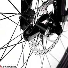 Candado Disco Aluminio Motocicleta Bicicleta Segura Proteccion Anti Robo Freno Bloqueo Lock Compacto Vmingo Mexico - Negro - Ver 2