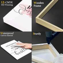 1pc Elegant Black Horse Portraiture Gift For Family, High-Definition Printing With Frame Suitable For Office, Bedroom, Kitchen, Living Room, Elegant Style, Luxury, High-End Feeling