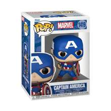 Funko Pop! Marvel New Classics - Captain America #1419 - Multicolor - View 3