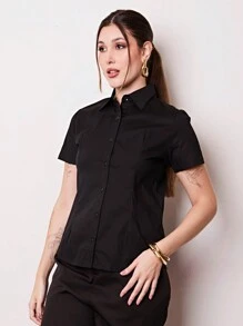 Women Blouses - màu đen - Xem 2