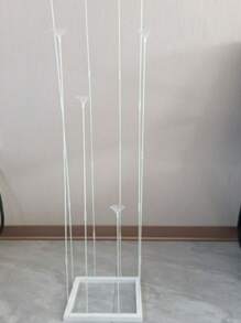 Plastic Balloon Stand Kit, Interlocking Balloon Holder Set For Wedding, Birthday, Mother'S Day Party Decoration - Reusable, 1 Set