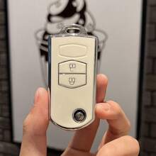 Portable Keychain Case Suitable For Car Keys - 2 Buttons - View 9
