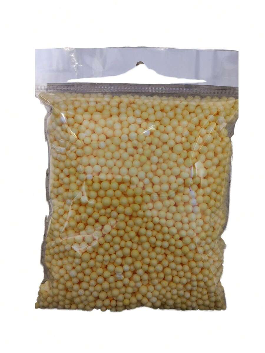 Bolsita de Microperla Para Globo Burbuja Decoracion Adorno 30gramos Bolsita Microperla de Colores - Amarillo - Ver 1