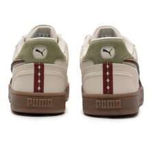Puma Caven 2.0 Lux Greenside男鞋女鞋情侶運動鞋板鞋低筒休閒鞋 400711-01 - 暗紅色-雪白-樹膠色 - 查看 5