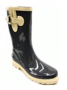 Women Forever Young 11Inch Ladies Rubber Rain Boot, - Grey - View 1
