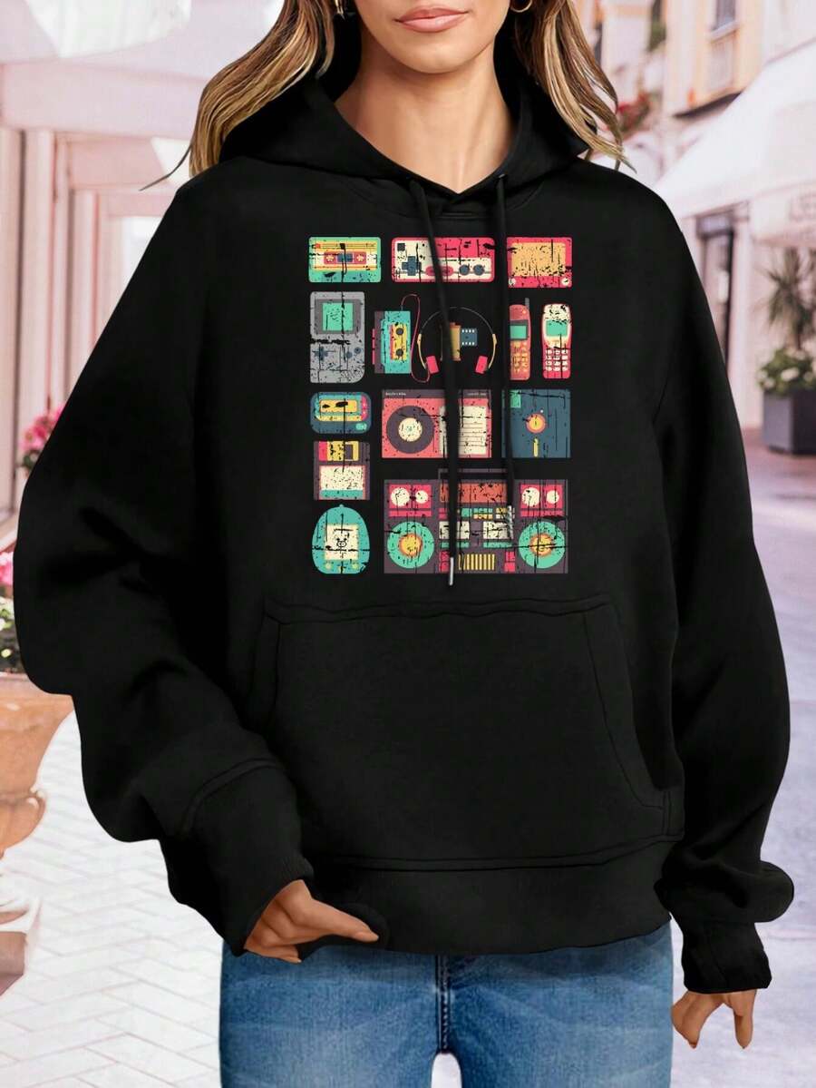 Vintage Never Forget Women's Sweatshirt Classic Retro T-Shirt Style
