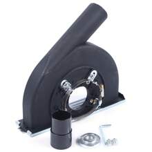 YUNRUX Dust Cover Angle Grinder Black 150-180mm For Cutting Discs Hood ABS Angle Grinder Cutting Protection - Black - View 4